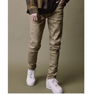 JOHN ELLIOTT The Cast 2 Jeans 3D Canyon Tan Slim Fit Size 33 Made in Japan
